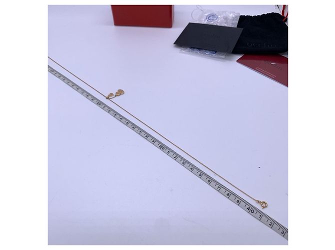 Autre Marque Collana Qeelin Wulu Double Gourd in Agata Rossa e Diamanti D'oro - vista 6