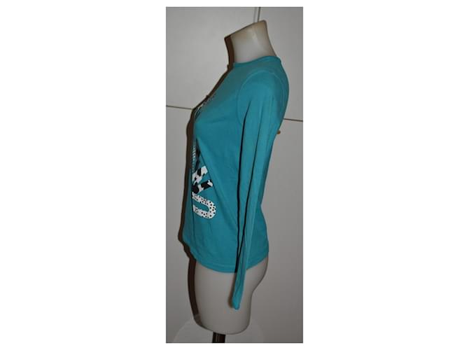 Moschino top Turquesa - vista 3