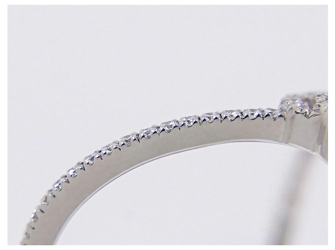 Gucci GG Running Cross 18K White Gold and Pave Diamonds Bianco - vista 6