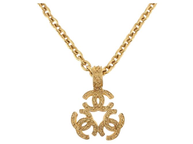 Chanel Vintage Triple CC Chain Metal Golden - Ansicht 3