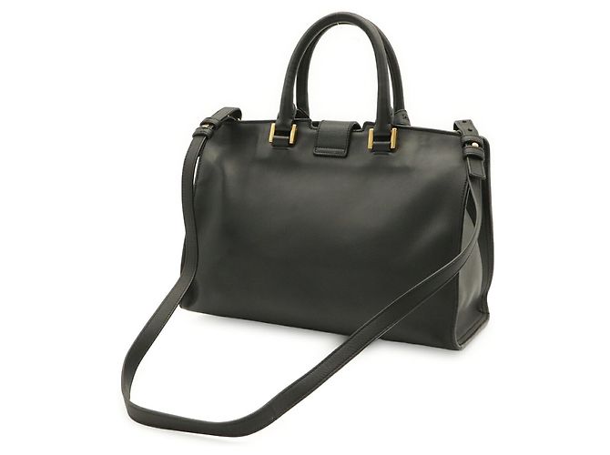 Borsa a mano Yves Saint Laurent Y-Line Petit Cabas Nero - vista 3
