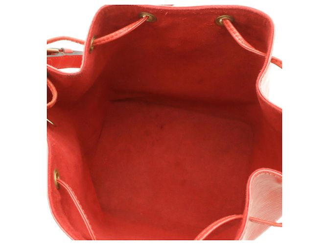 Noe Bolso de hombro Louis Vuitton Epi Petit Noé Roja - vista 7