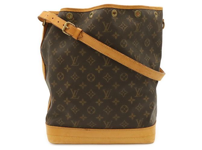 Borsa a tracolla Louis Vuitton Monogram Noe Marrone Monogramma - vista 2