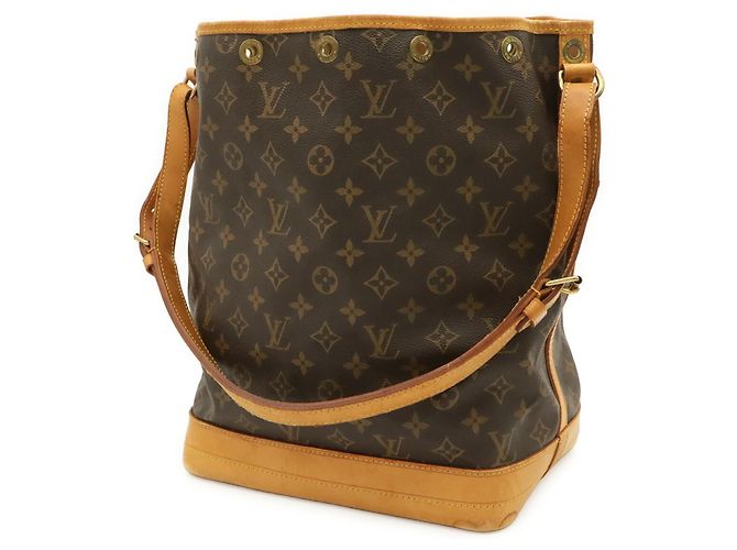 Borsa a tracolla Louis Vuitton Monogram Noe Marrone Monogramma - vista 3