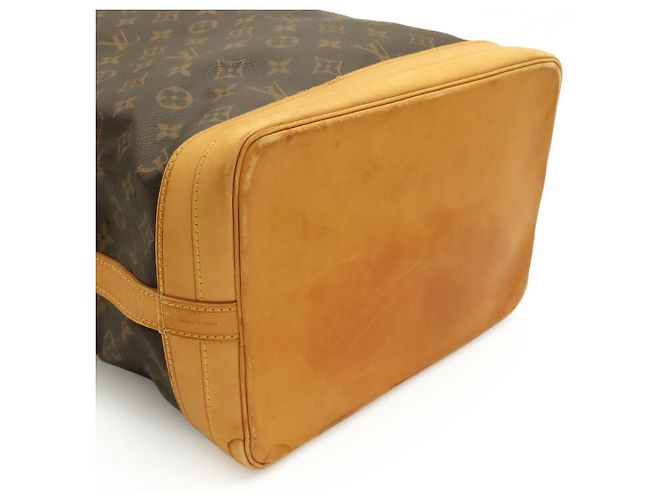 Borsa a tracolla Louis Vuitton Monogram Noe Marrone Monogramma - vista 4