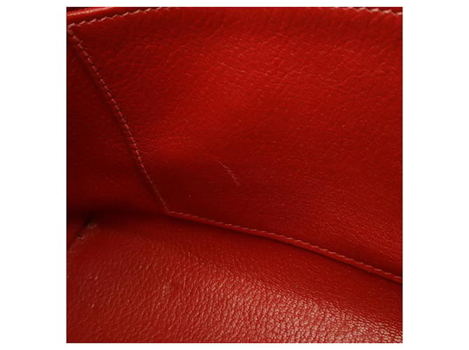 Hermès Borsa a tracolla Hermes Berlingo PM Bianco Rosso - vista 8