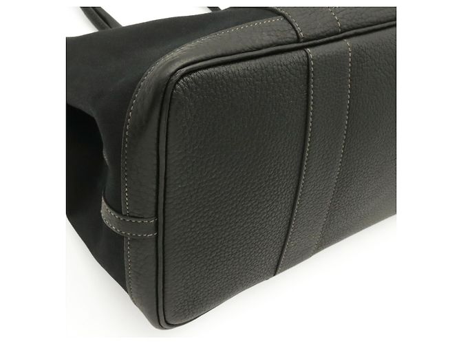 Hermès Borsa Tote HERMES Garden PM Nero - vista 4