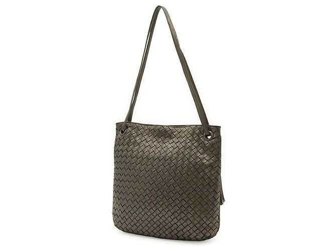 Borsa a tracolla Bottega Veneta Intrecciato Metallico - vista 3