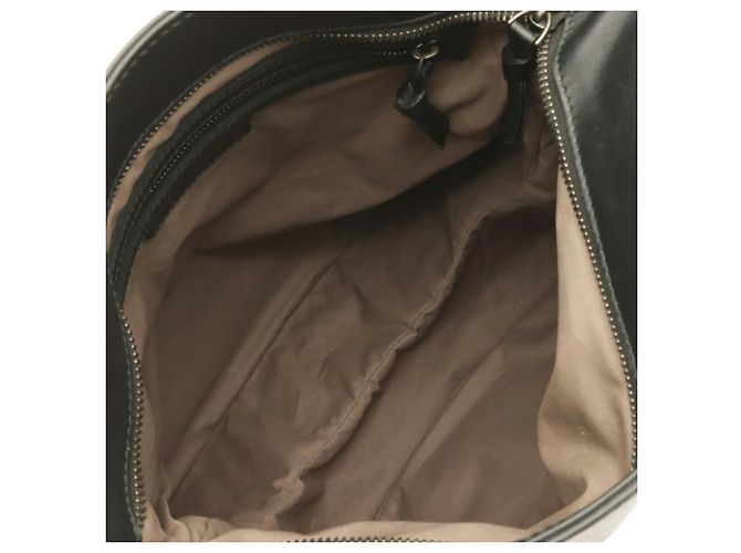 Bottega Veneta Intrecciato Schultertasche Schwarz - Ansicht 8