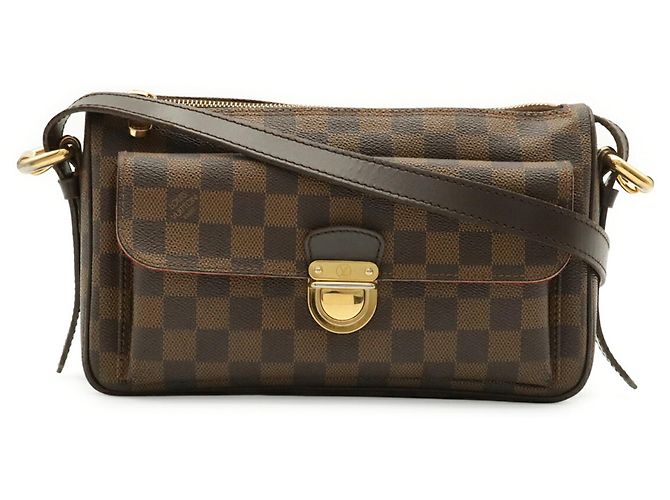 Bolso de hombro Louis Vuitton Damier Ravello GM Castaño Damier ebene - vista 2