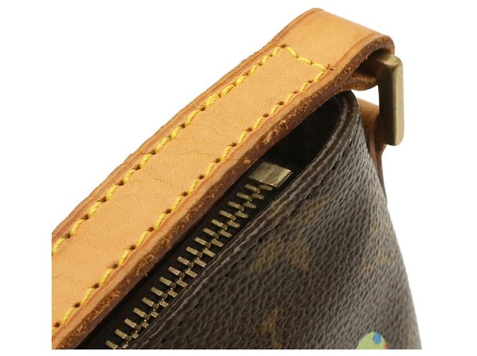 Borsa a tracolla Louis Vuitton Monogram Panda Trotteur Marrone Monogramma - vista 6