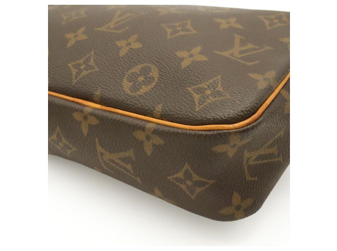 Borsa a tracolla Louis Vuitton Monogram Pochette Cité Marrone Monogramma - vista 4