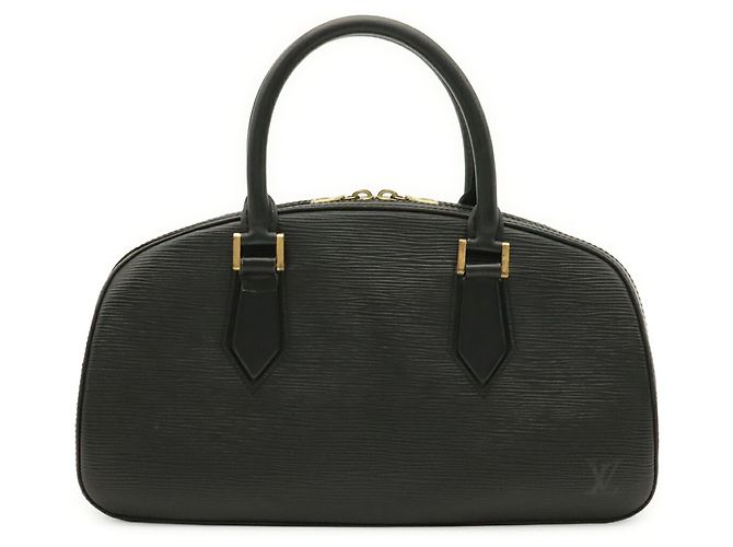 Borsa a mano Louis Vuitton Epi Jasmine Nero Bianco - vista 2