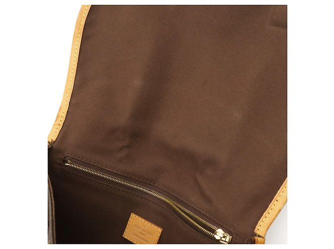 Borsa a tracolla Louis Vuitton Monogram Menilmontant PM M40474 Marrone Monogramma - vista 9