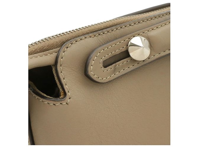Borsa Fendi By The Way Medium Bianco Grigio - vista 5