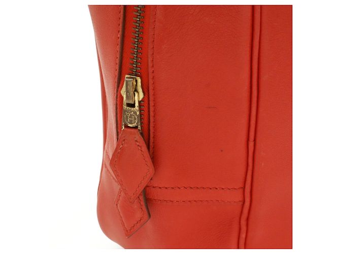 Hermès Borsa a mano HERMES Plume 32 Tote Bag Rosso - vista 7