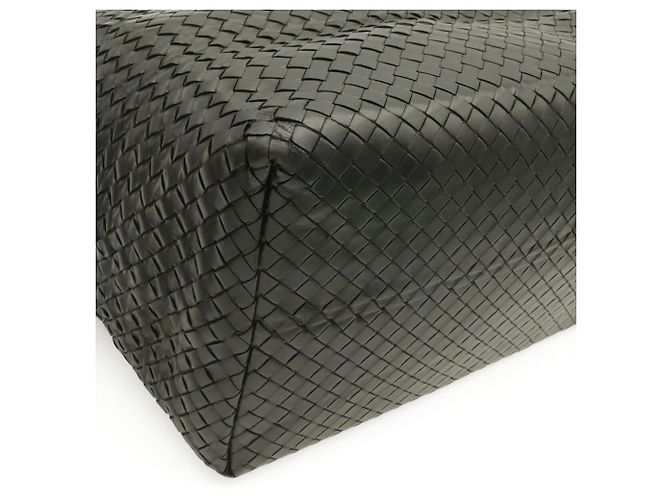 Borsa Tote Bottega Veneta Intrecciato Black Nero - vista 4