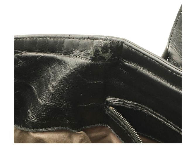 Borsa Tote Bottega Veneta Intrecciato Black Nero - vista 8