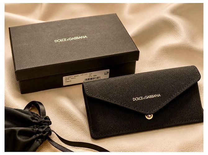 Dolce & Gabbana Gafas de sol para mujer Negro Dorado - vista 9