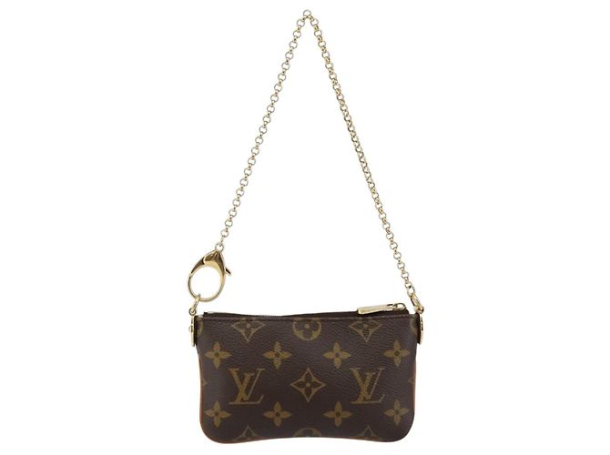 Louis Vuitton Milla Pochette Monogram Canvas PM Marrone - vista 2