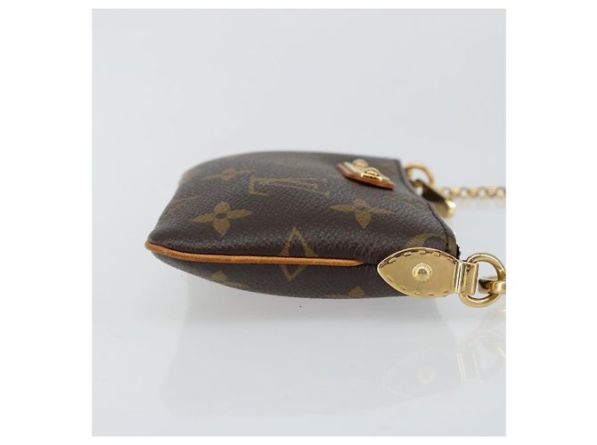 Louis Vuitton Milla Pochette Monogram Canvas PM Marrone - vista 3
