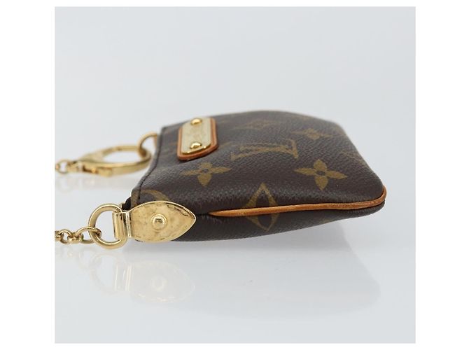 Louis Vuitton Milla Pochette Monogram Canvas PM Marrone - vista 4