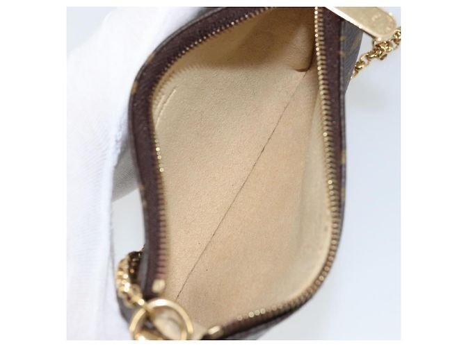 Louis Vuitton Milla Pochette Monogram Canvas PM Marrone - vista 5