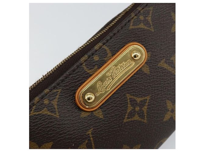 Louis Vuitton Milla Pochette Monogram Canvas PM Marrone - vista 6