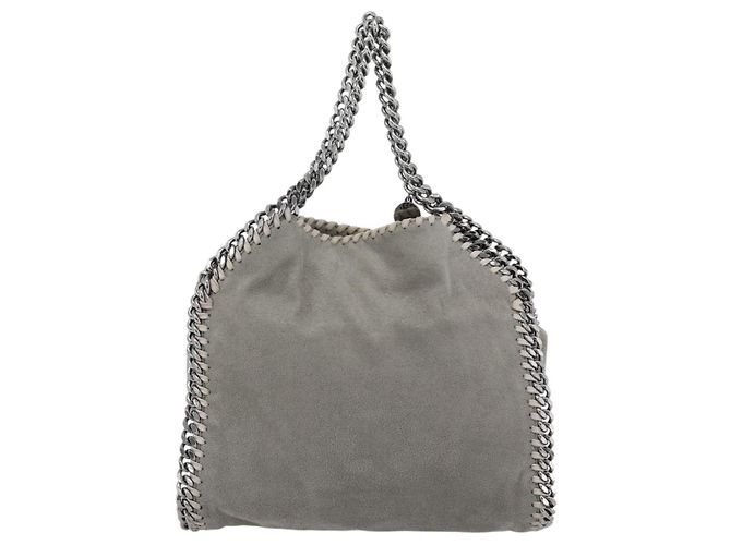 Stella Mc Cartney Stella McCartney Falabella Fold Over Shaggy Deer Marrone - vista 2