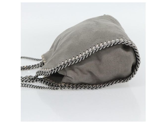 Stella Mc Cartney Stella McCartney Falabella Fold Over Shaggy Deer Marrone - vista 3