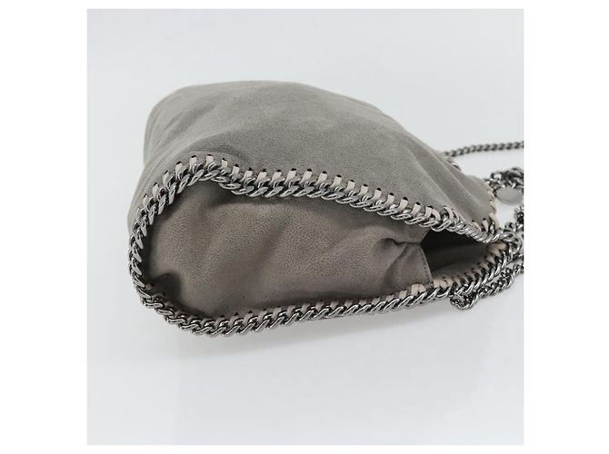 Stella Mc Cartney Stella McCartney Falabella Fold Over Shaggy Deer Marrone - vista 4