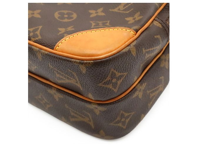 Borsa a tracolla Pochette Louis Vuitton Monogram Amazon Marrone - vista 4