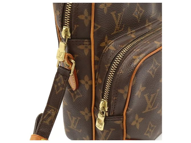 Borsa a tracolla Pochette Louis Vuitton Monogram Amazon Marrone - vista 7