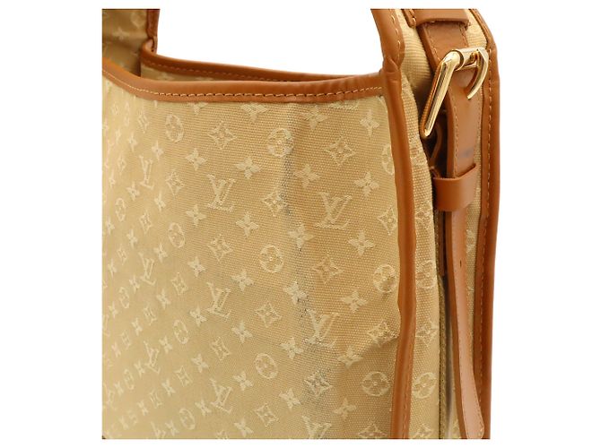 Borsa a tracolla Louis Vuitton Monogram Mini Buzas Marie Kate Beige - vista 5
