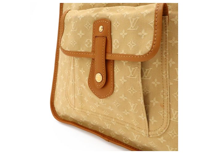 Borsa a tracolla Louis Vuitton Monogram Mini Buzas Marie Kate Beige - vista 9