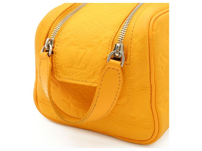 Necessaire Louis Vuitton Monogram Taurillon D'oro Giallo - vista 5