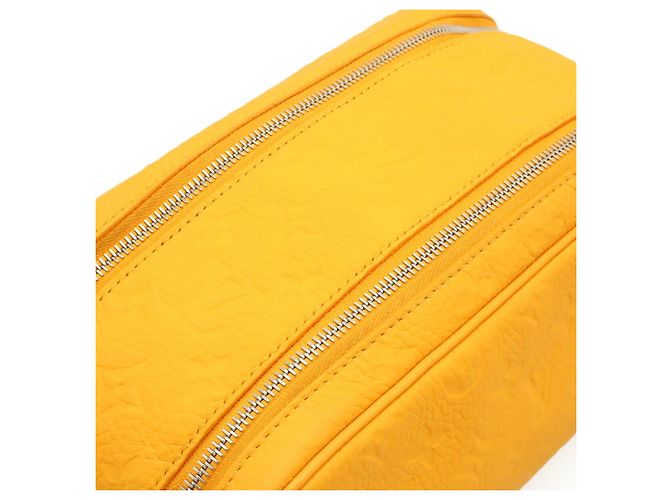 Necessaire Louis Vuitton Monogram Taurillon D'oro Giallo - vista 6