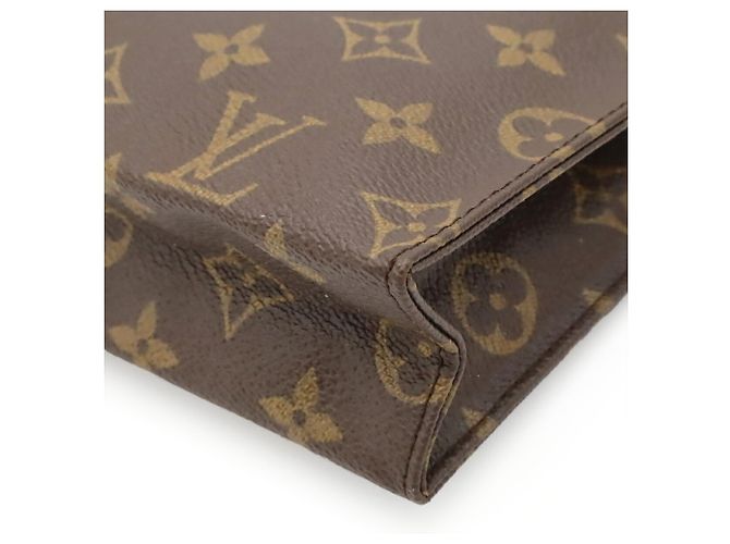 Louis Vuitton Monogram Pochette Toilette 26 Marrone - vista 4
