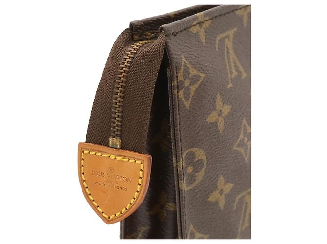 Louis Vuitton Monogram Pochette Toilette 26 Marrone - vista 7