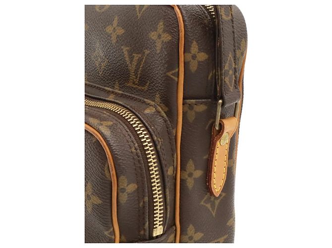 Borsa a tracolla Pochette Louis Vuitton Monogram Amazon Marrone - vista 5