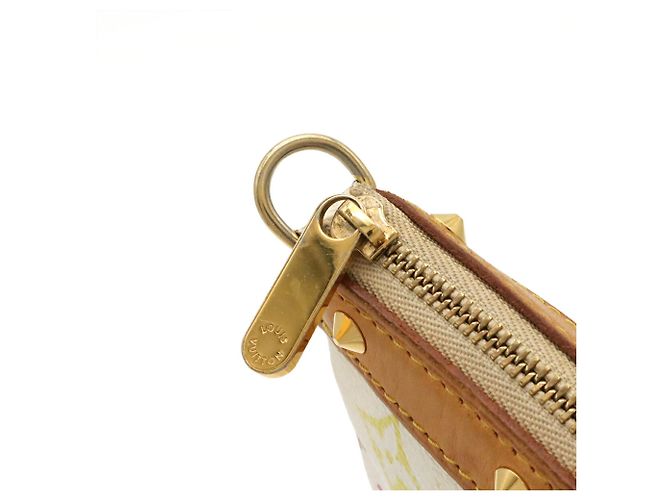 Louis Vuitton Monogram Multicolor Pochette Accessoires Bianco - vista 8