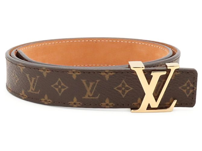 Louis Vuitton Monogram Ceinture Initials LV Belt Braun - Ansicht 2