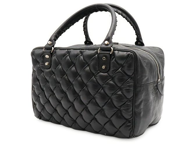 Borsa Balenciaga Matelassé Nero - vista 3