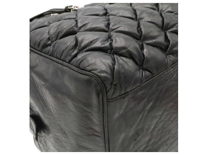 Borsa Balenciaga Matelassé Nero - vista 4