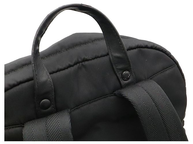 Zaino Prada in nylon e pelle Nero - vista 5