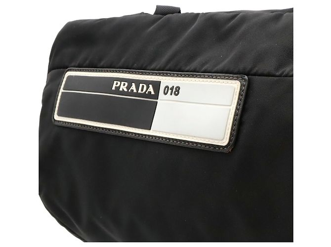 Zaino Prada in nylon e pelle Nero - vista 8