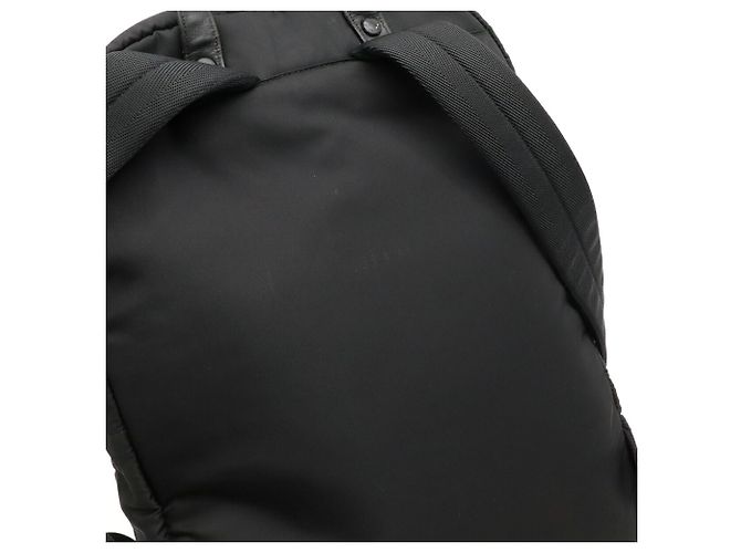 Zaino Prada in nylon e pelle Nero - vista 9