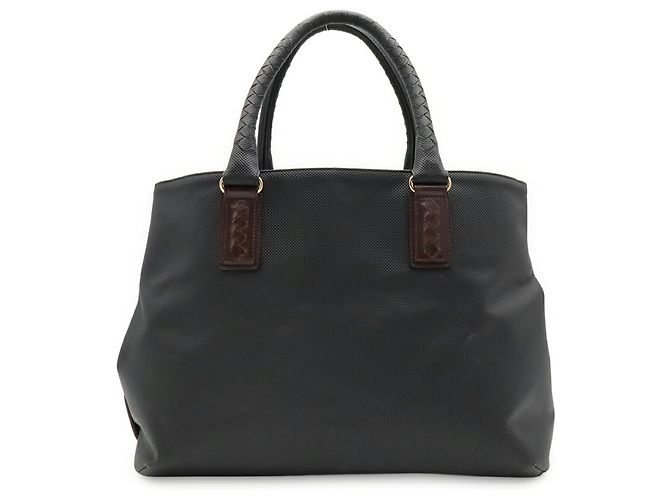 Bottega Veneta Borsa Tote/a tracolla Marco Polo Nero Marrone scuro - vista 2