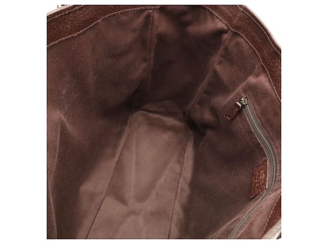 Borsa Tote e a Tracolla Gucci GG Canvas Beige Cachi Marrone scuro - vista 9