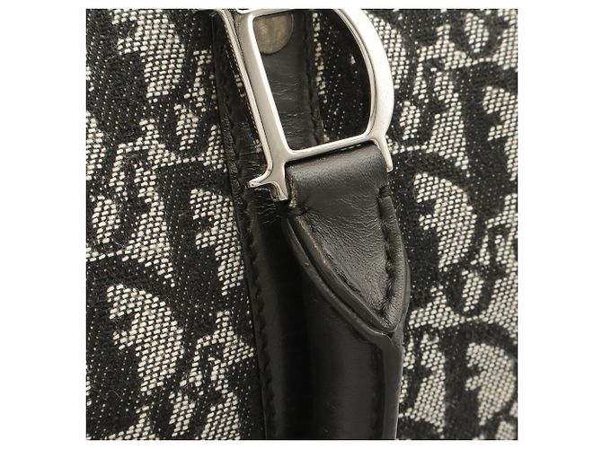 Borsa Christian Dior Black Trotter Nero - vista 6